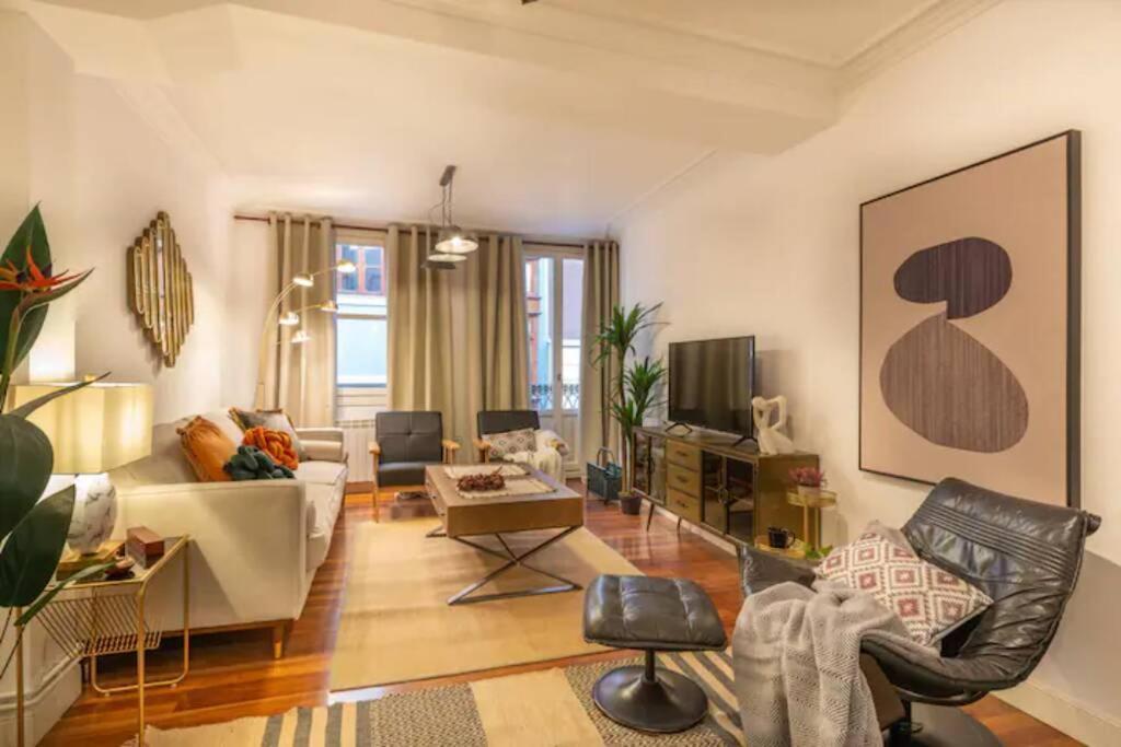 Exclusivo Apartamento En El Casco Viejo 毕尔巴鄂 外观 照片