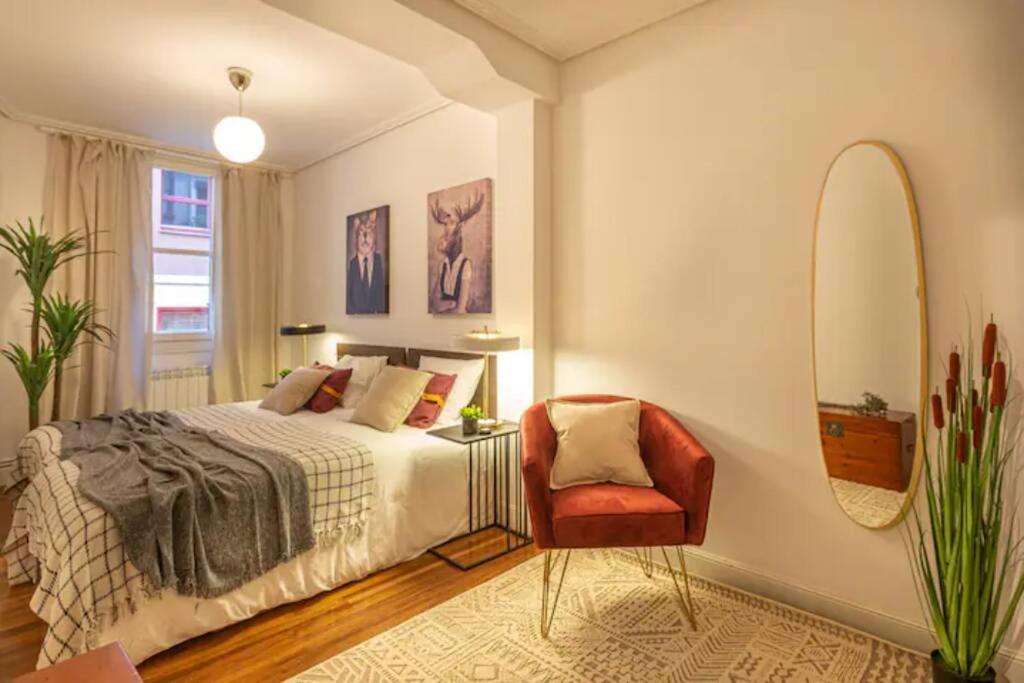 Exclusivo Apartamento En El Casco Viejo 毕尔巴鄂 外观 照片